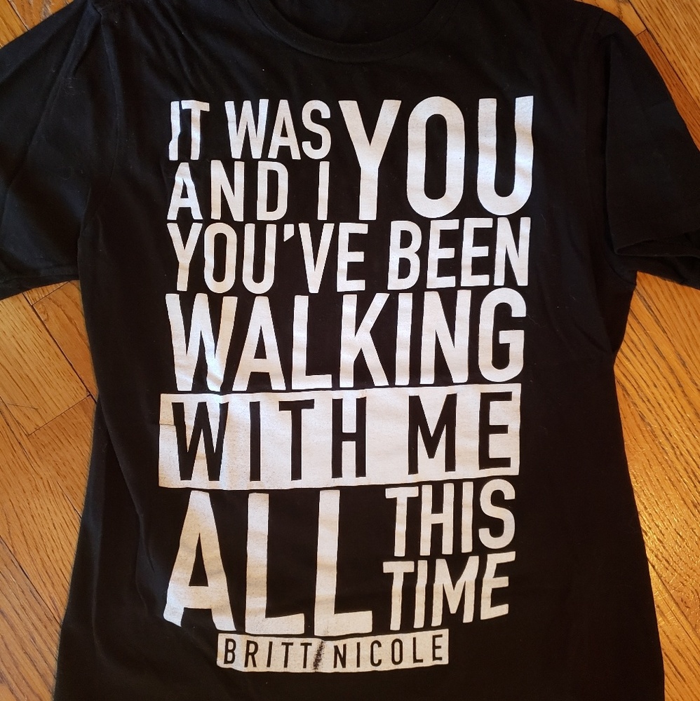 Britt Nicole concert t shirt SZ XS